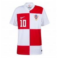 Hrvatska Luka Modric #10 Domaci Dres EP 2024 Kratak Rukav